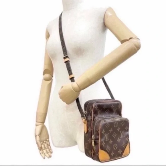 Authenticated Louis Vuitton Amazon Crossbody Shoulder Bag Purse Handbag Purse - Picture 16 of 16